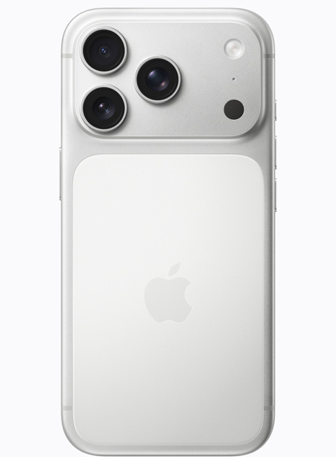 iPhone 17 Pro, Silver colour, back exterior