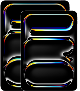 iPad Pro in 11 inch and 13 inch showcasing the size difference