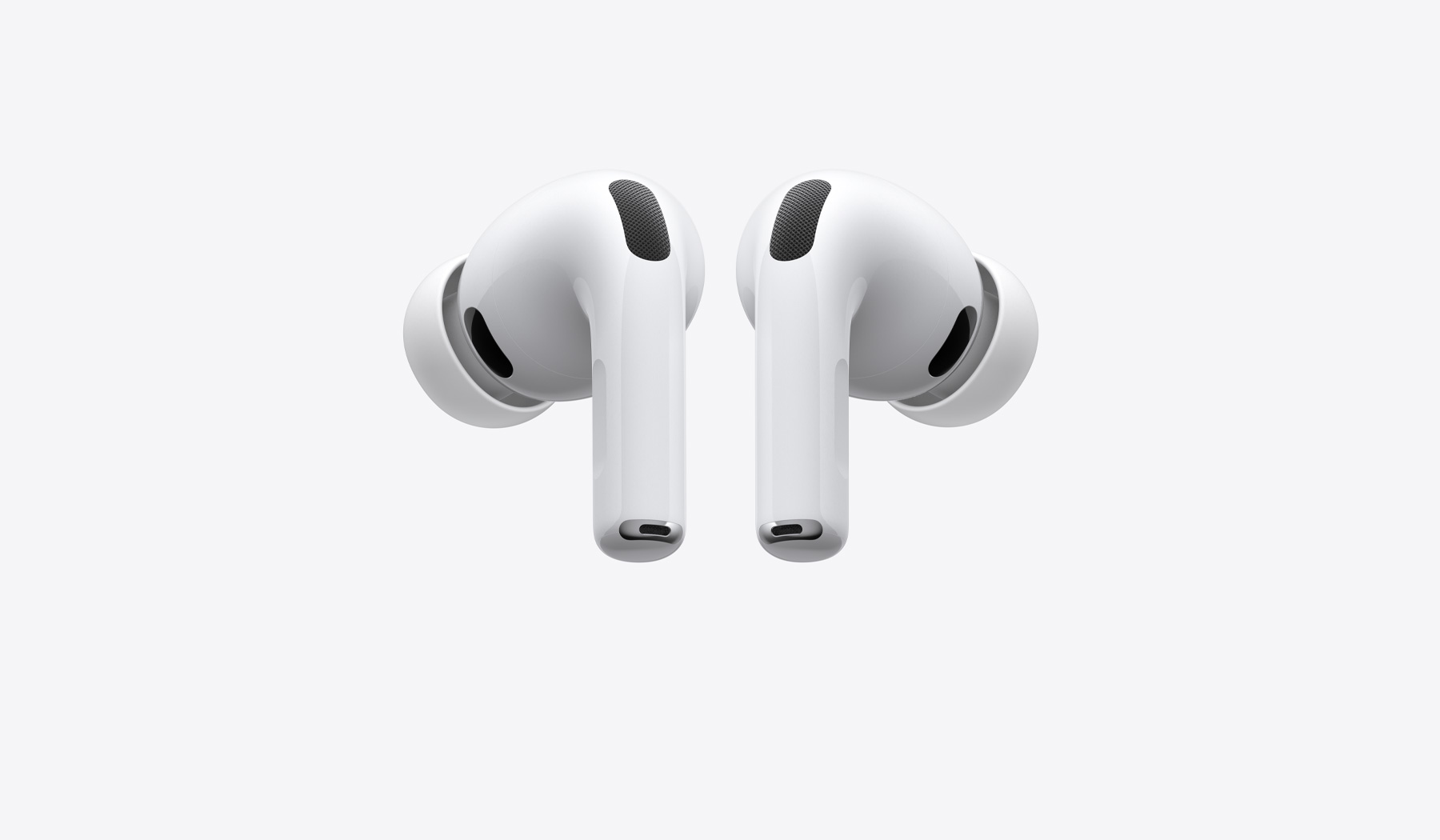 AirPods Pro 3, lijeve i desne bežične slušalice, bijele boje, silikonske kapice
