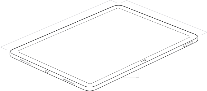 iPad dimensions