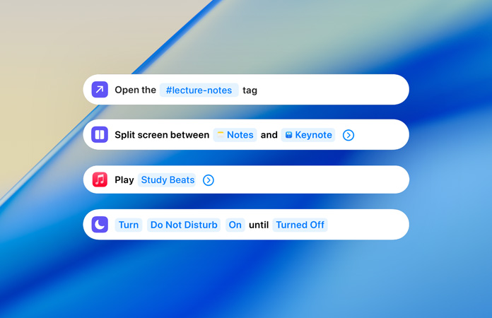 Cuatro ejemplos de atajos