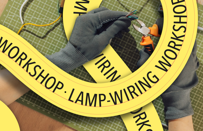 Image showing curving type and tools for creating it